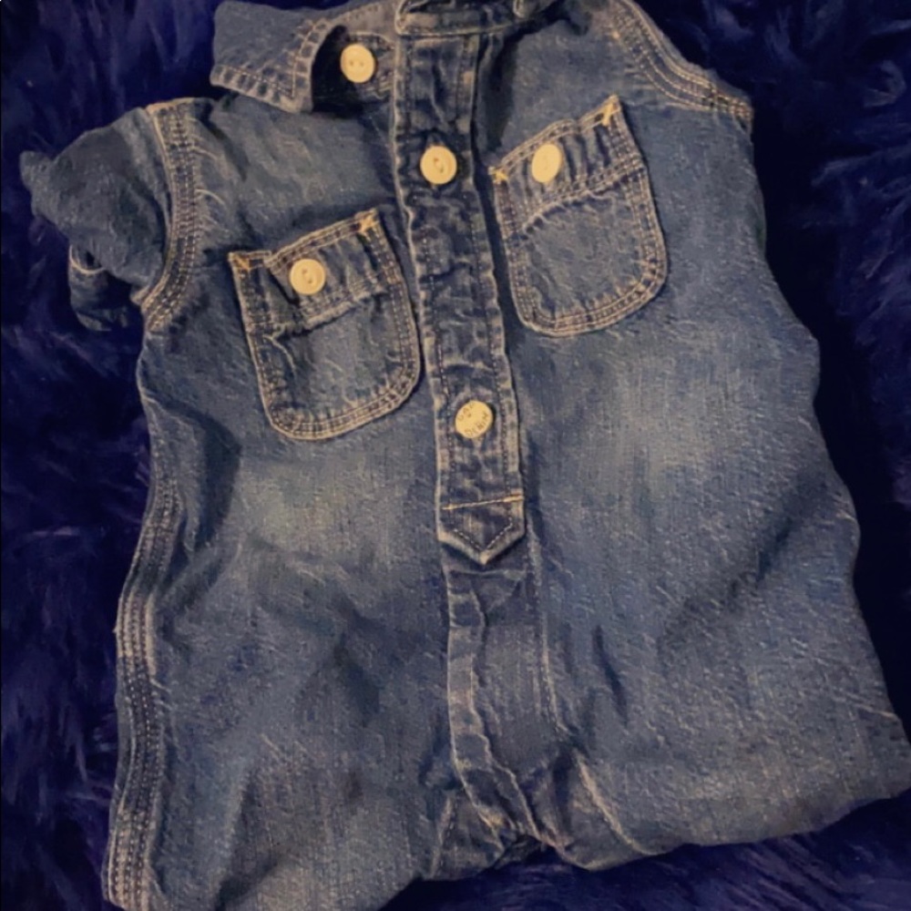 Gap Jean Jumpsuit